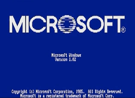 Zrzut ekranu Windows 1.01