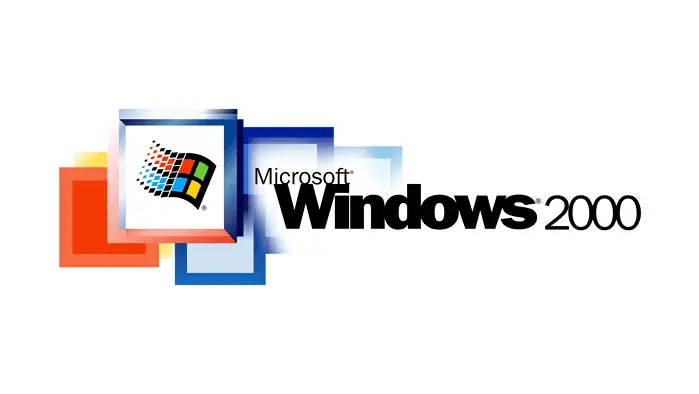 Zrzut ekranu Windows 2000