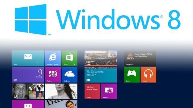 Zrzut ekranu Windows 8
