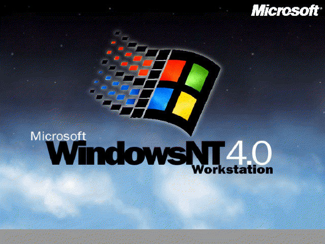 Zrzut ekranu Windows NT 4.0